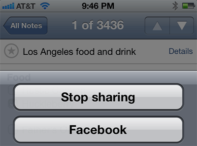Evernote for iOS updated with improved note sharing and better text editing