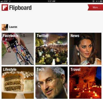 Flipboard adds content from Tumblr and 500px, introduces Flipboard Accounts