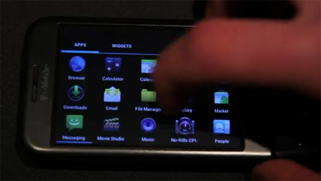 Video: HTC G1 runs Ice Cream Sandwich
