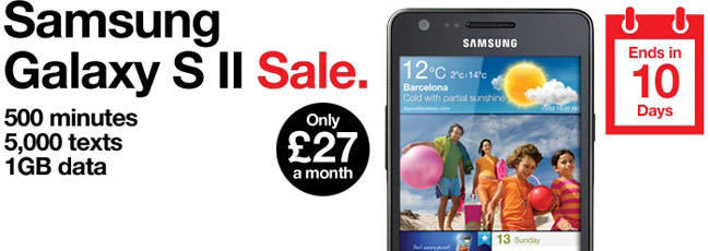 Three UK now offers HTC Sensation and Galaxy S II on 27 GBP/month plans