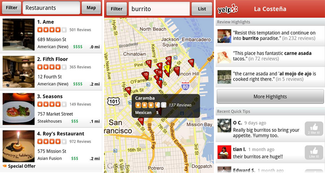 T-Mobile preloads Yelp on select Android smartphones