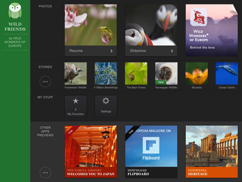 Fotopedia Wild Friends for iOS helps children discover wildlife