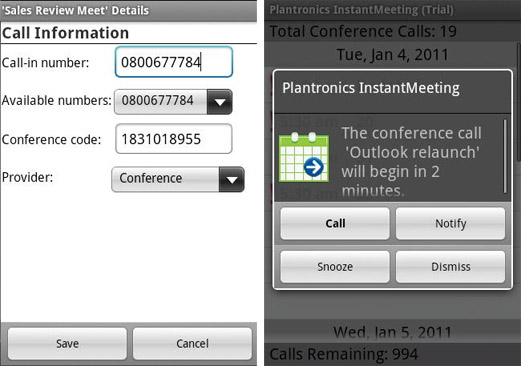 Plantronics' InstantMeeting makes conference calls a snap for Android users