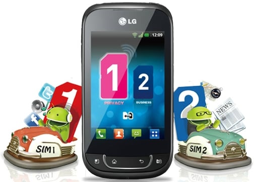 LG Optimus Net version with two SIM card slots announced