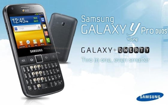 Samsung Galaxy Y Pro Duos