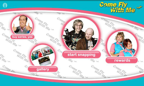 Come Fly With Me Android app lets you have a picture taken with the characters from the popular BBC series