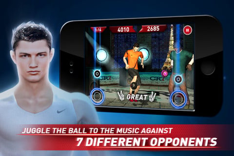 Cristiano Ronaldo Freestyle iPhone