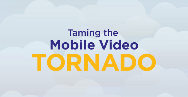 Infographic: Taming the mobile video tornado