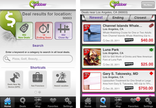 PriceGrabber launches local deals mobile app DealGrabber for iPhone