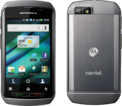 Motorola i940 iDEN Android phone unveiled in Brazil