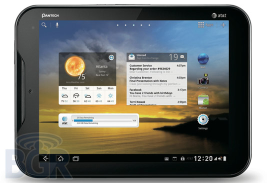 AT&T's Pantech Element is splash resistant, 8-inch LTE Android tablet