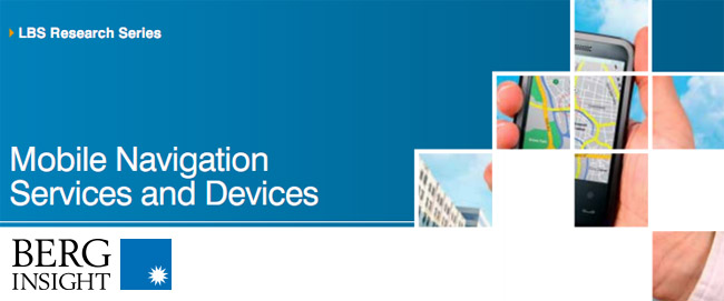 Berg Insight: PND shipments decline to 33 million units in 2011 as competition from navigation apps intensified