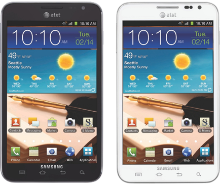 Samsung Galaxy Note LTE joins AT&T's offering
