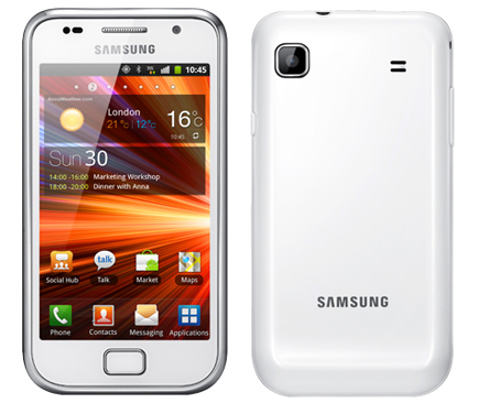 Virgin Mobile UK scores exclusive launch rights for the white Samsung Galaxy S Plus