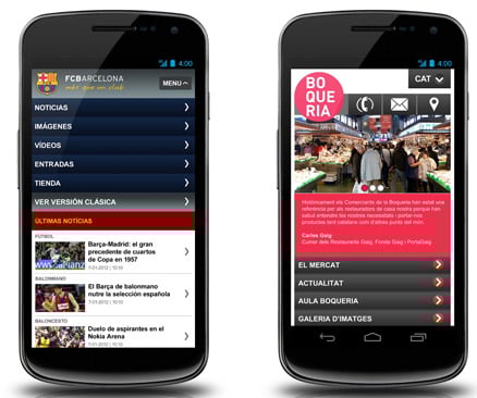 Google helps launch Barcelona mobile website with 26 famous landmarks