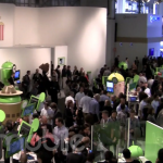 Google Booth at MWC 2012