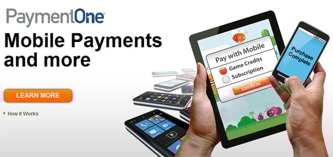 PaymentOne unveils HTML5-based direct billing for mobile app developers