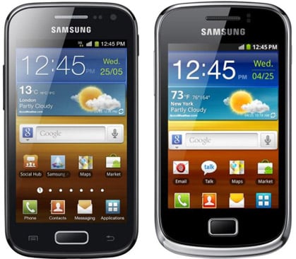 UK: Samsung Galaxy Ace 2 and Galaxy mini 2 available for pre-ordering
