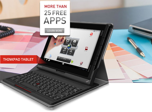 Lenovo ThinkPad tablet to get the Ice Cream Sandwich update in the second quarter