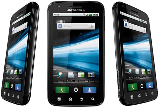 Motorola Atrix gets a small firmware update, not Ice Cream Sandwich