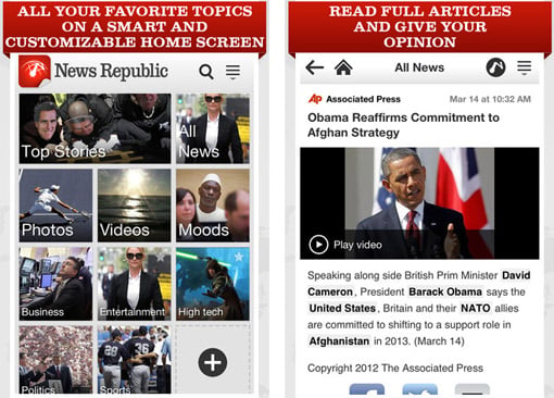 News Republic 2.0 comes with redesigned UI, photo/video galleries, ability to browse news by mood