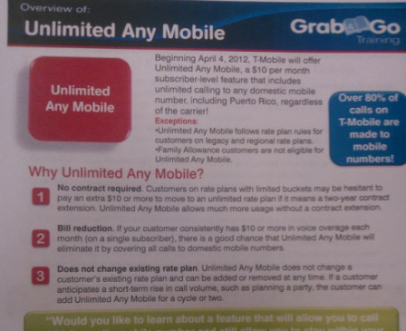 T-Mobile's Unlimited Any Mobile add-on to offer contract-free unlimited calls to mobiles on April 4th