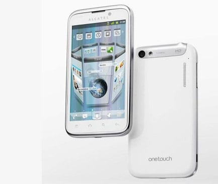 Alcatel One Touch Ultra 995 rocks 4.3-inch WVGA screen, 1.4GHz processor, Gingerbread