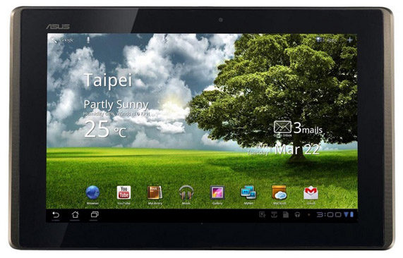 Asus Eee Transformer gets a small bug fixing update which apparently doesn't fix anything