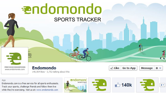 Endomondo now integrates with Facebook Timeline to spur social encouragement and bragging