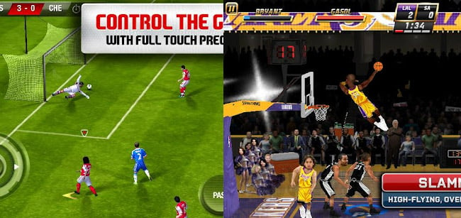 FIFA 12 and NBA Jam hit Google Play