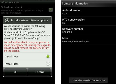 HTC Sensation Ice Cream Sandwich update is now live in parts of Europe