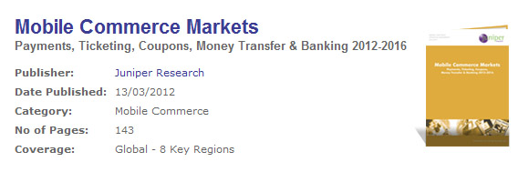 Juniper Research: NFC payments to reach $74 billion by 2015