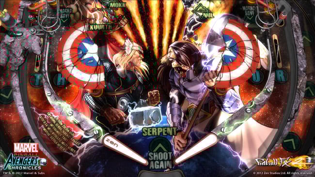 Marvel Pinball: Avengers Chronicles coming to PlayStation Network, PS Vita this spring