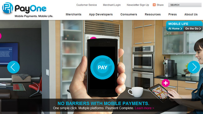 Mobile payments service PaymentOne rebrands to PayOne