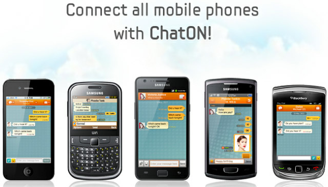 Samsung launches ChatON app for BlackBerry and Android tablets