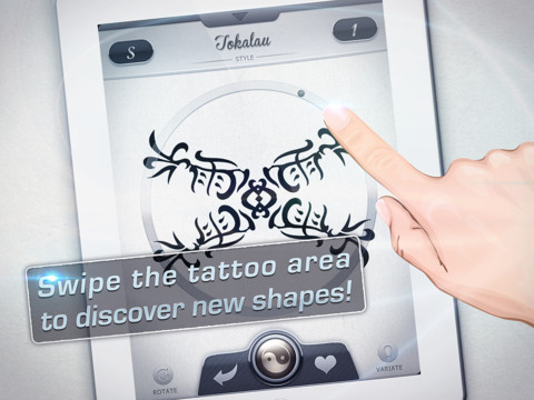 Instattoo for iOS is apparently the first tattoo generator in the world