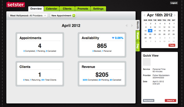 Setster's API helps merchants using daily deal sites schedule appointments