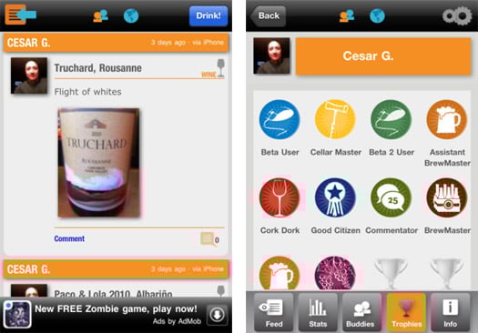 drinklobby is a social drinking app for iPhone