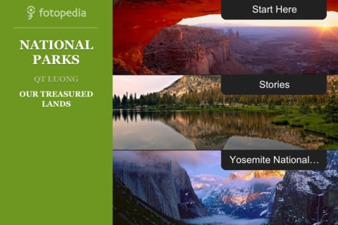 Fotopedia National Parks app gets a Retina Display update, too