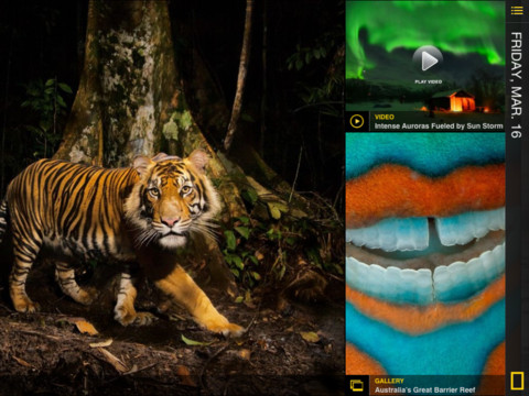 National Geographic Today for iPad is in the AppStore