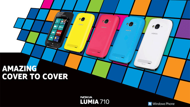 Nokia offers free color cover for T-Mobile's Lumia 710