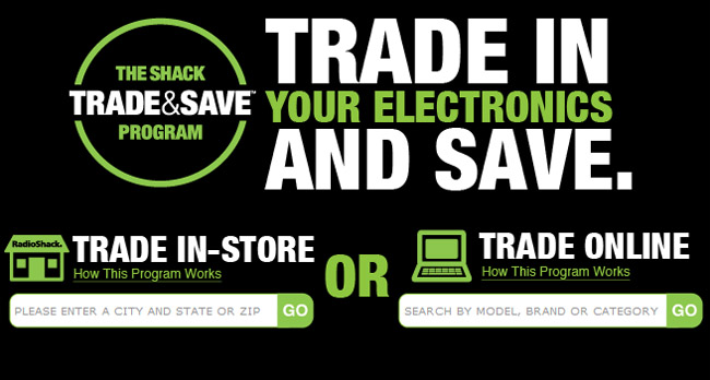 RadioShack offers at least $30 for your old mobile phone during April