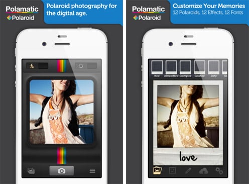 An app lets you create Polaroid-like pictures with your iPhone