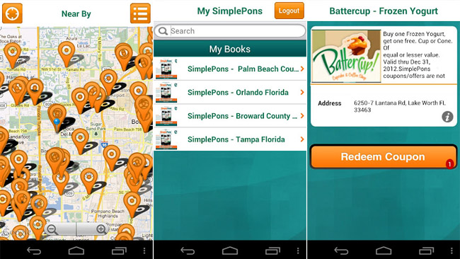 SimplePons brings its deals to Android users
