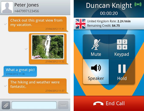 Vonage updates its apps to allow photo and location sharing