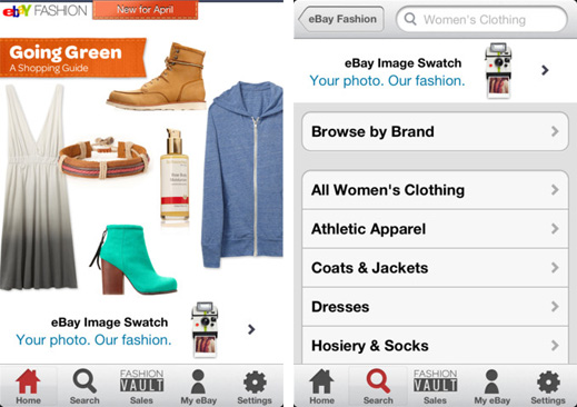 eBay Fashion app for iPhone updated with browse by brand capability, improved sharing and more