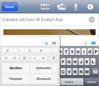 Evernote for iOS updated with redesigned screens, improved usability, new settings and more