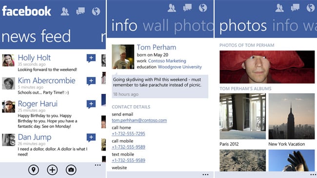 Facebook for Windows Phone 2.5 comes with threaded messaging, ability to like comments