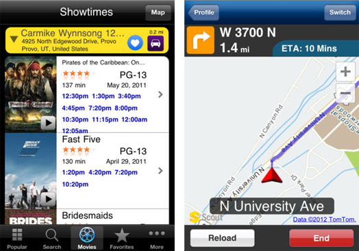 Yellow Pages for iPhone updated with free voice navigation