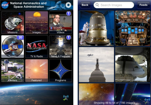 NASA launches an updated iPhone app